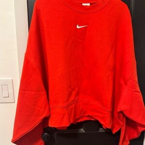 Nike Red Sweatshirt